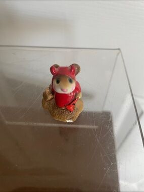 Wee Forest folk  red riding hood small flaw